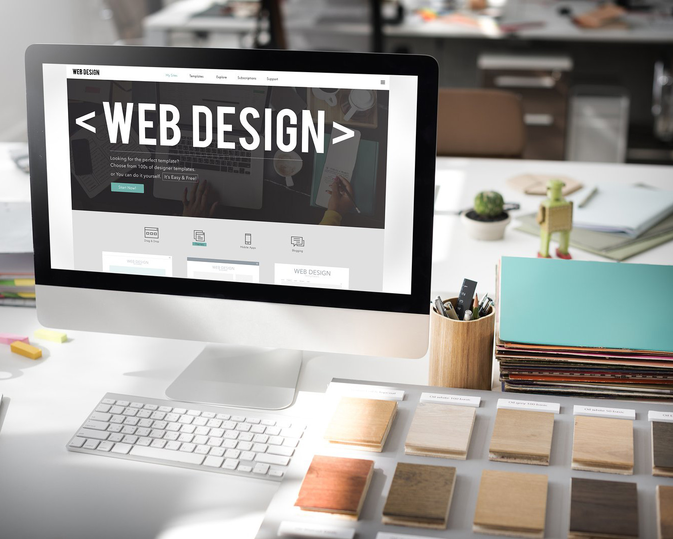 Web Design na Agência de Marketing Digital MIND ECHOS